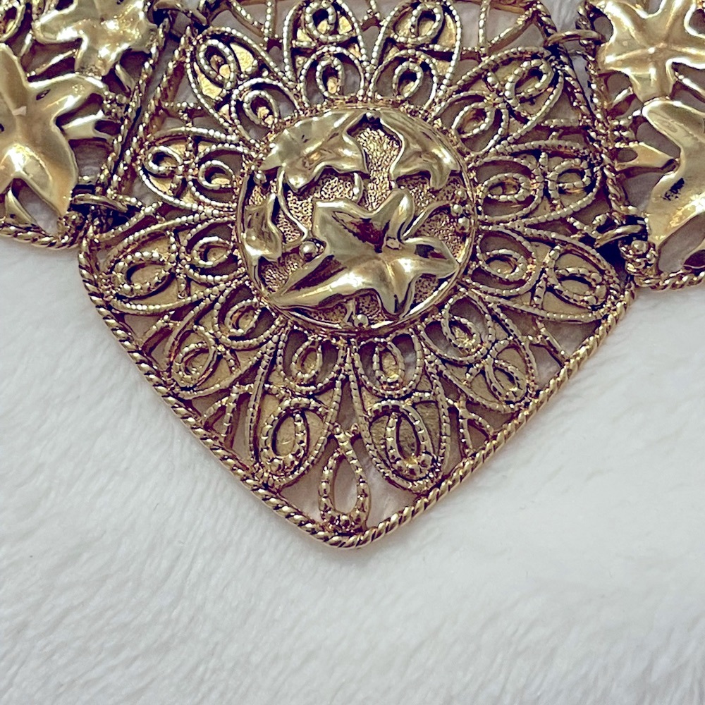 Vintage AVON chocker/necklace. Goldtone - Picture 5 of 8